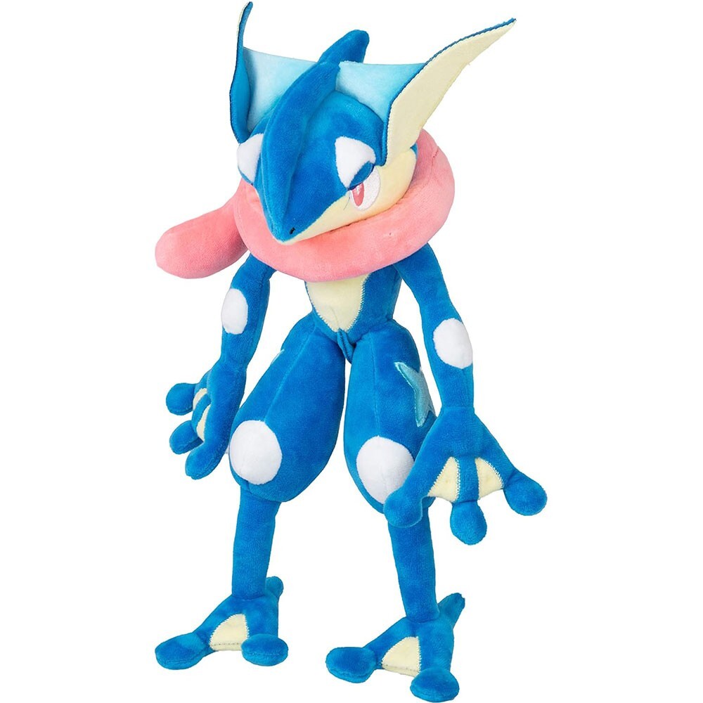 Peluche Amphinobi Pokémon haut de gamme en velours Jazwares