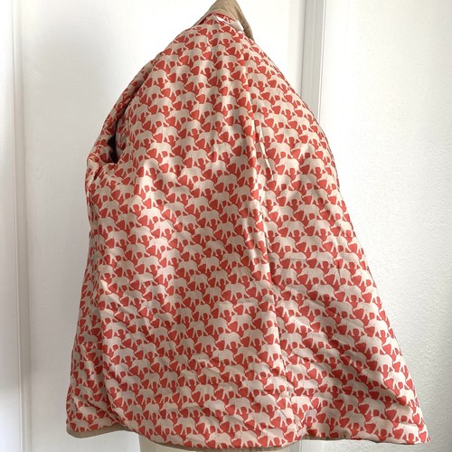 New Coldwater Creek Tan Khaki Safari Trench Coat Button Jacket P 14 Petite NWT - Picture 6 of 7