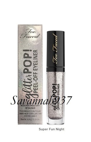 TOO FACED Glitter POP! Peel-Off Eyeliner - NIB - Sealed - Choose Your Color - Picture 6 of 7