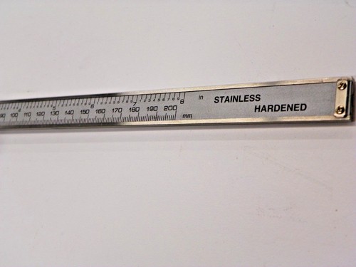 8" DIGITAL CALIPER & DEPTH GAGE A112 - Picture 6 of 7