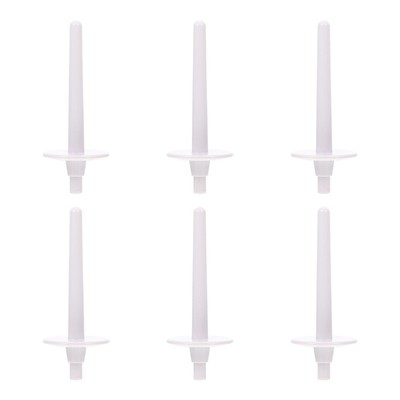 6 Pcs Sewing Machine Spindle Thread and Bobbins Floss Post Repair Spool for