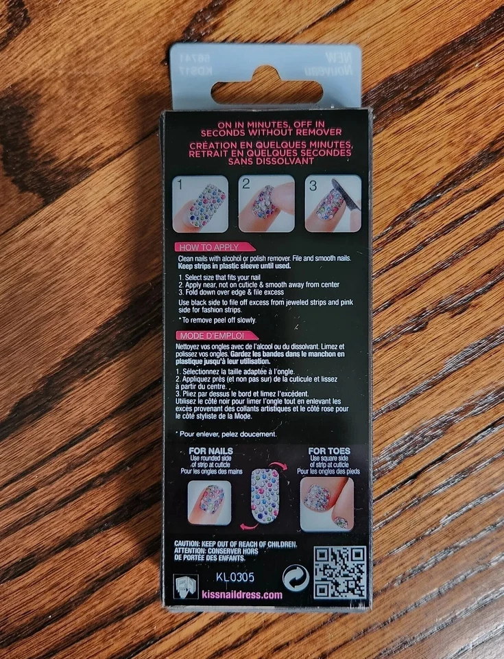 NEW *3* Nail Art Kits KISS Nail Artist Metallic & Nail Dress imPress Nail Covers - Изображение 3 из 4