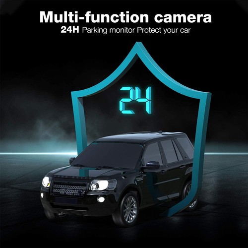 Campark Dual Dash Cam FHD 1080P Front + Inside GPS Car DVR Dash Camera G-sensor - Picture 5 of 7
