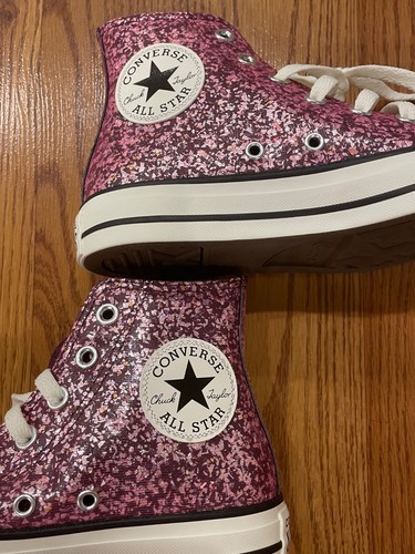 Zapatillas Converse A11137C CTAS Hi Top Orchid Abyss Egret negras - Imagen 15 de 20