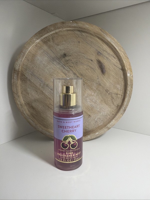 SWEETHEART CHERRY TRAVEL SPRAY MIST Bath & Body Works 2.5oz