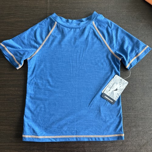 Tommy Bahama Active Blue/Orange Crew Neck TShirt Size XS/4 NWT