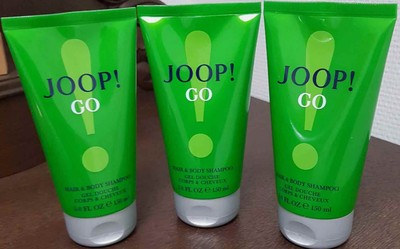 3x 150ml  JOOP GO    Hair & Body Shampoo Showergel Shower Gel Duschgel