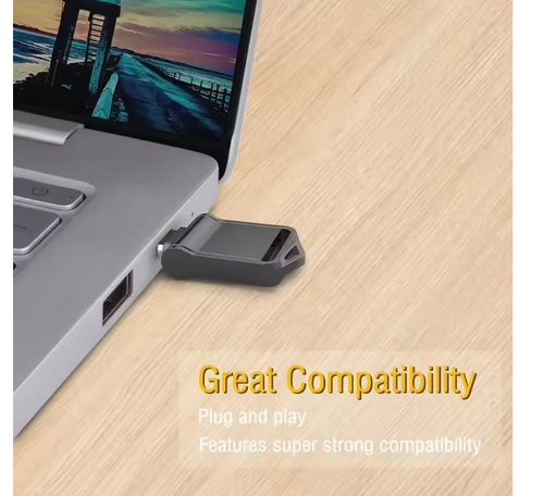 2TB USB 3.0 OTG Flash Drive Type-C Metal High-Speed Pendrive Phone & PC Tablet - 第 5/29 張圖片
