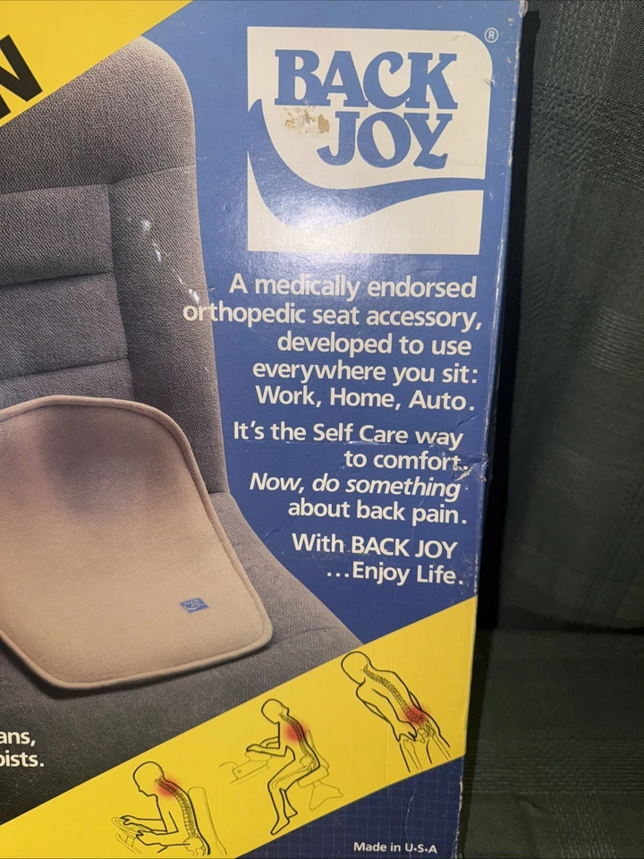 BackJoy Self Care Correct Posture Seat Designed for Relieve Back Pain USA New - Image 3 of 4
