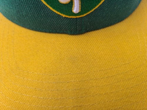 Boston Celtics 47 Brand Hardwood Snapback Hat Cap Wool Blend NBA Green Yellow - Picture 5 of 17