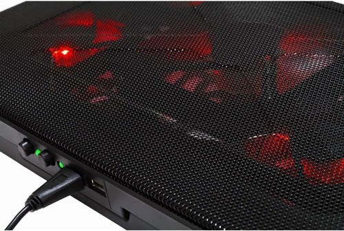 MARSGAMING Mars Gaming MNBC2 Cooling Base for Gaming Laptops up to 17.35 inches - Afbeelding 4 van 9