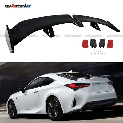 55'' PRO Style Rear Trunk Spoiler Wing Gloss Black Fit Lexus IS300 250 RC350 RC F