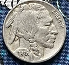 1936-P Buffalo Nickel Nice Horn A004