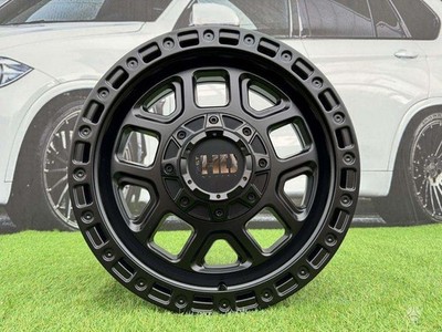 4X R17 Zoll 10X120/127 Schwarz Halb Matt OffRoad Summit Style Räder : Für Jeep