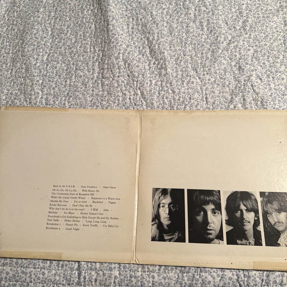 The Beatles - White Album, 2 LP, 1968, SWBO-101, Numbered (A1504444), Rock, Pop — 第 3/4 张图片