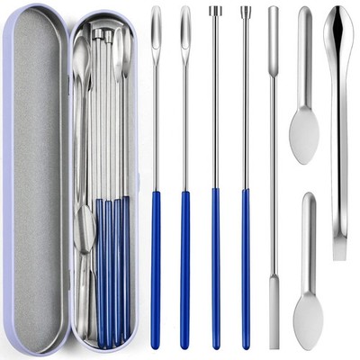 8 Piece Capsule Filling Kit for Empty Pill Capsules - Sizes #000 00 0 1 2 3