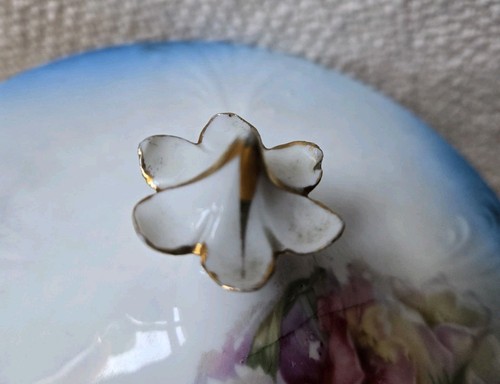 Antique Reinhold Schlegelmilch RS Prussia Porcelain Covered Dish / Biscuit Jar - Picture 8 of 11