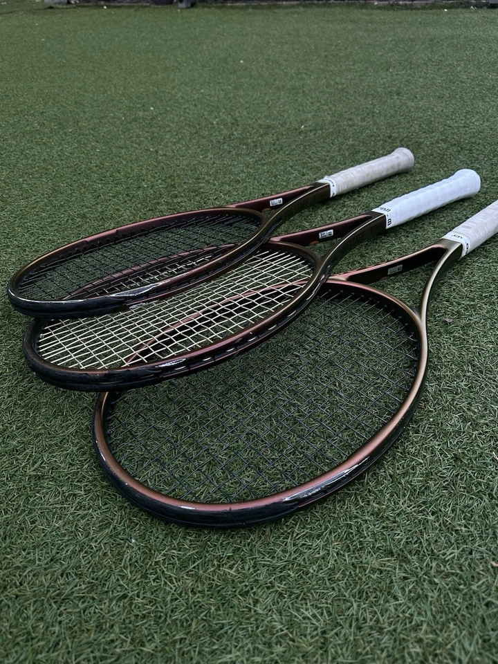 Wilson Pro Staff 97 V14 Tennis Racket Grip Size 3, photo 3 of 4