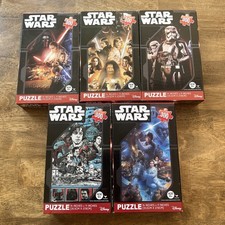 Star Wars 300 Piece Puzzle - LOT OF 5 - ALL NEW SEALED - FREE SAME DAY SHIPPING