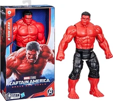 Marvel Studios Captain America 12-Inch Deluxe Red Hulk Action Figure Kid Toys