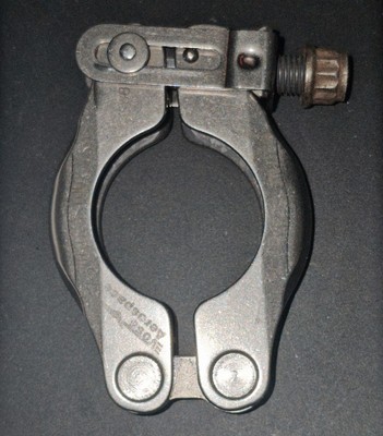 ''VOSS VR1026-100 Rigid Crescent Clamp Coupling Steel AS1895 Aircraft Ducting NOS