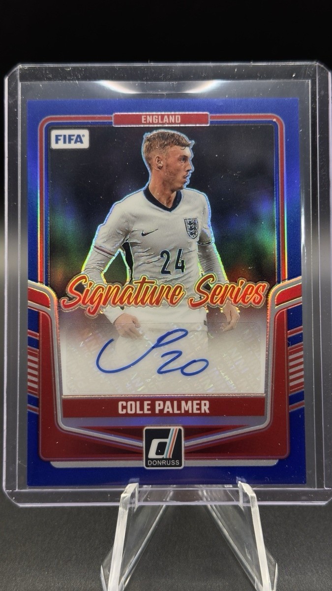 2024-25 Panini Donruss Fifa - Signature Series Cole Palmer