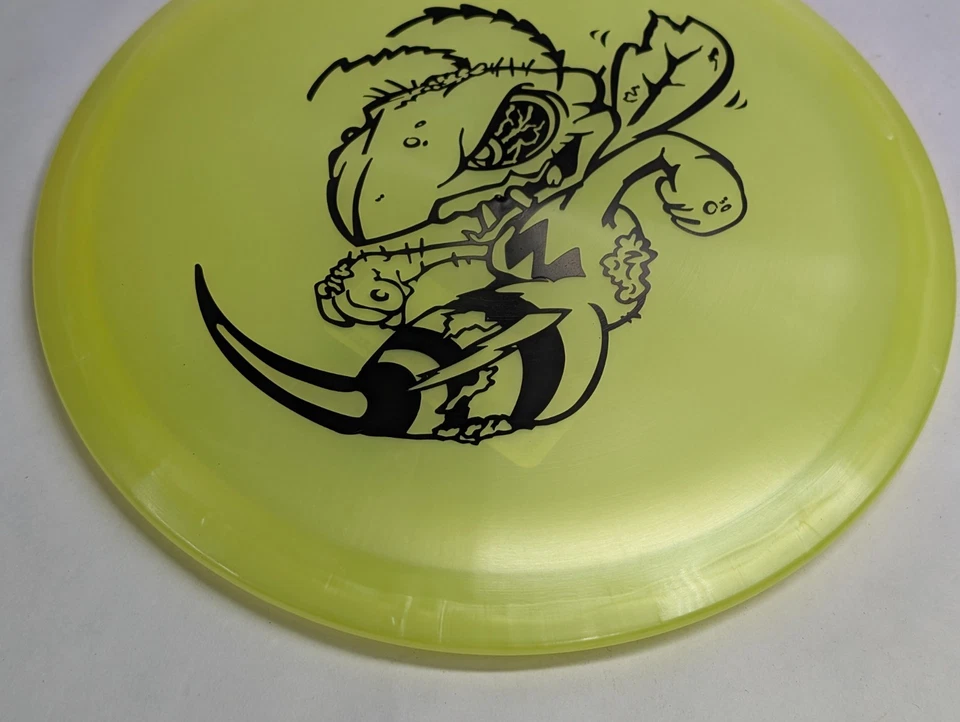 Discraft Big-Z Zombie Midrange Disc Golf 168g Yellow Pearly Big Bee Zombee - Image 2 of 4