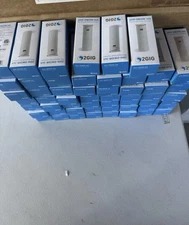 2GIG DW20R-345 Wireless Recessed Door Contact w/ Battery. . NEW in Box