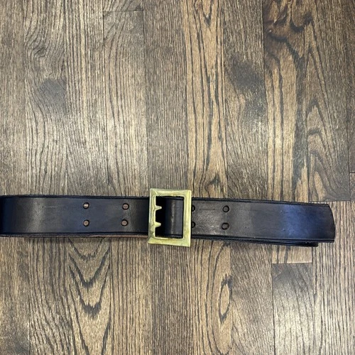 Repro Civil War Confederate Georgia Frame Buckle and Belt Missouri Boot and Shoe