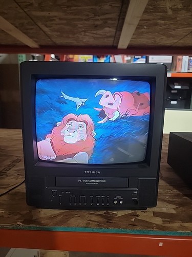 Toshiba MV13M3 TV/VCR Combination Vintage TV Video - FREE SHIPPING No Remote