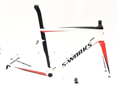 s-works TARMAC SL6 54 フレーム Specialized S Works Tarmac SL6 2018 Frame Set Size 54 White Orange