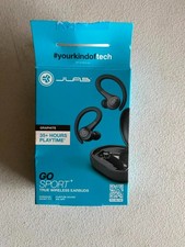 JLab Go Air Sport True Wireless Bluetooth Earbuds - Black