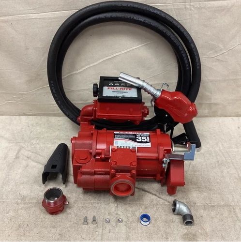 FILL-RITE FR311VB Fuel Transfer Pump Hose & Nozzle 35gpm 230V