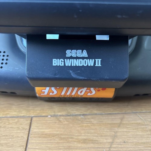 SEGA Game Gear Console BIG Window II Adapter Tested Rare Vintage Retro Handheld - Picture 2 of 7