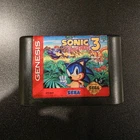 Sonic the Hedgehog 3 Sega Genesis 1994 Authentic Game Cartridge Vintage