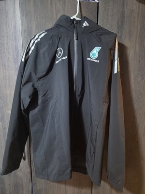 Mercedes AMG Petronas Softshell Jacket Mens Size M F1 Formula One Team Zip UP