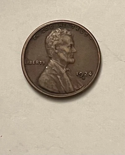 1924 s lincoln cent - VF++