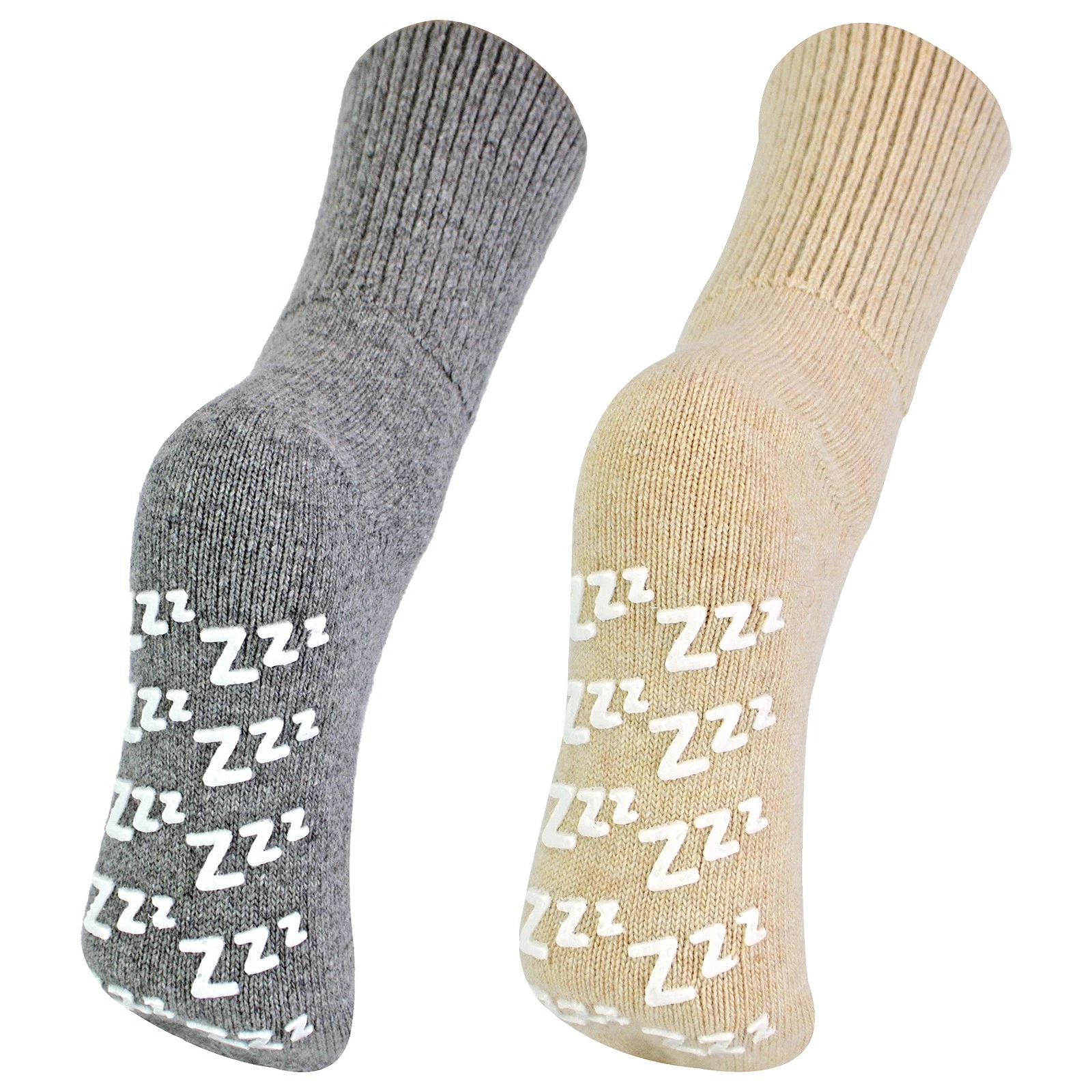 Womens Cashmere Wool Non Slip Bed Socks by Sock Snob , Sleep Socks