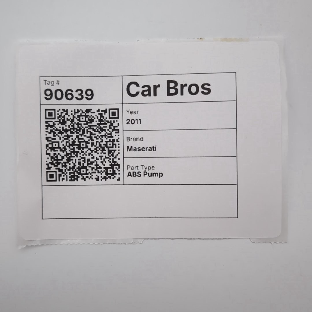 Maserati Quattroporte 2010-2013 Abs pump motor P/N 267421