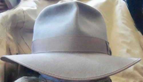 Men's fedora hat Akuba Pure Fur Felt Size 60