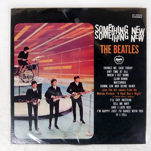 BEATLES SOMETHING NEW APPLE AP80033 Japan VINYL LP