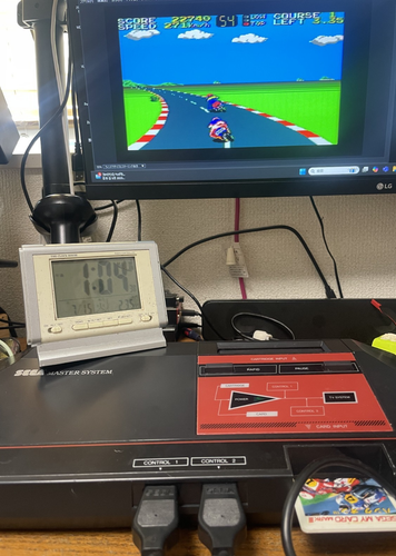 Consola de juegos de ordenador Sega Master System M4J MK-2000 solamente - Imagen 13 de 15