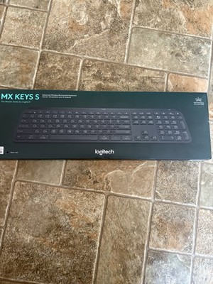 NEW Logitech MX Keys S Advanced Wireless Keyboard Black NEW SEALED SAME DAY SHIP