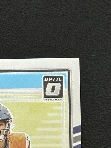 2024 Panini Optic Troy Franklin #294 Rated Rookie Halo /325 Auto - Picture 3 of 8