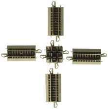 Bachmann Trains 44841 Snap-Fit E-Z Track 90 Degree Crossing (1/Card) -Nickel Sil