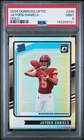 142206721 Jayden Daniels 2024 Panini Donruss Optic #248 Holo Rated Rookie PSA 9