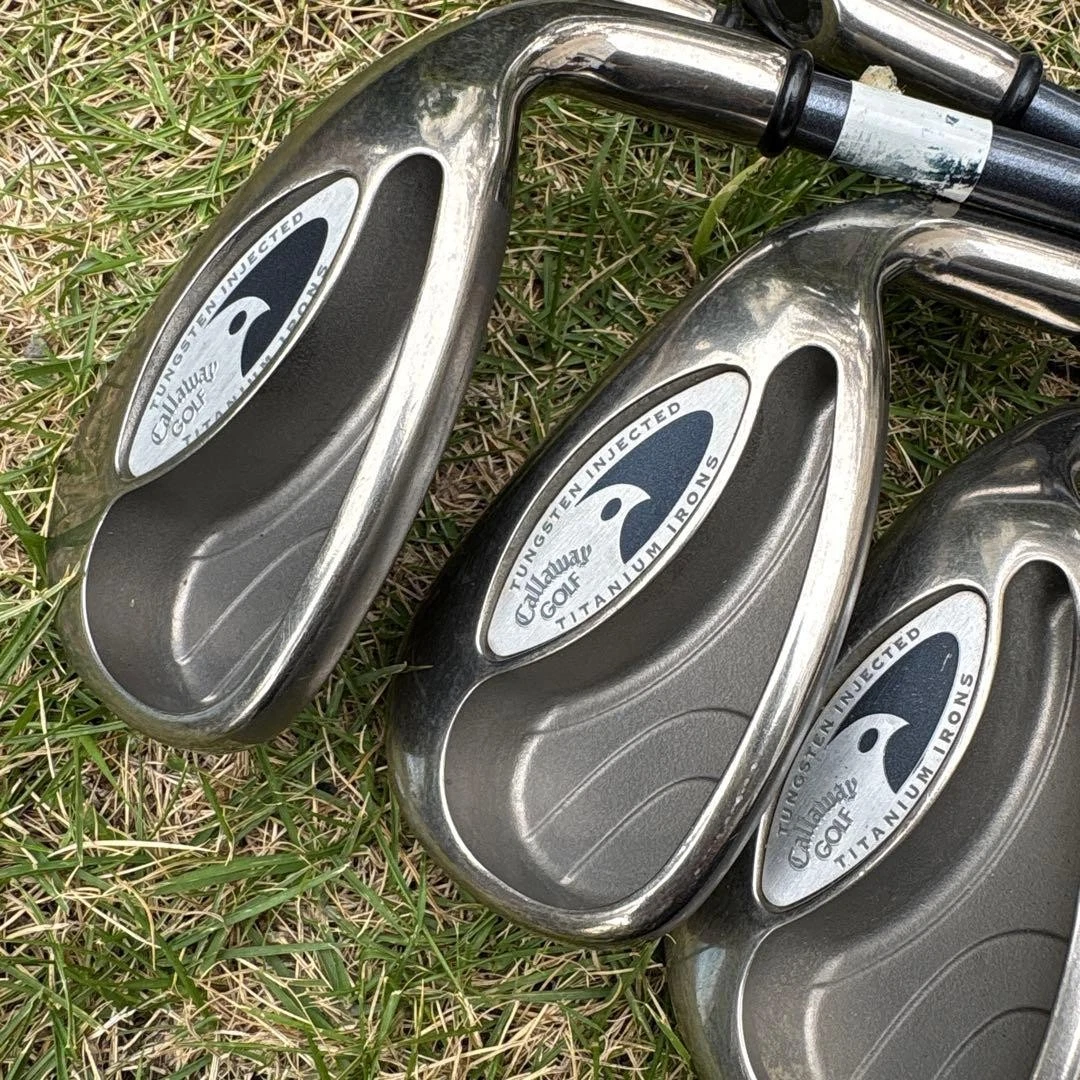 Callaway Titanium Shaft Iron Set Golf Clubs for sale | eBay