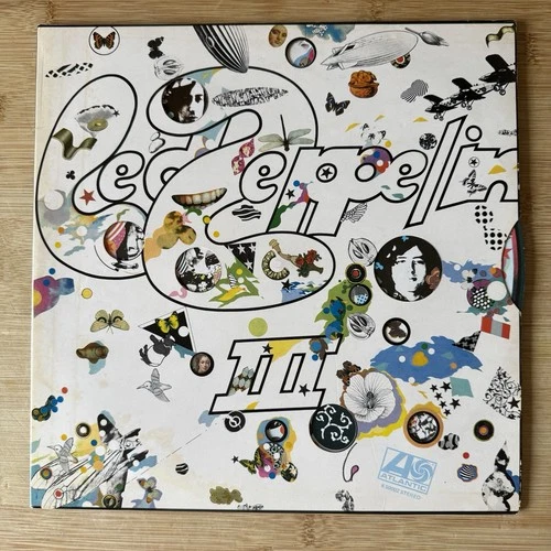 LED ZEPPELIN 3 Or III UK ATLANTIC ROTATING - SLEEVE ONLY