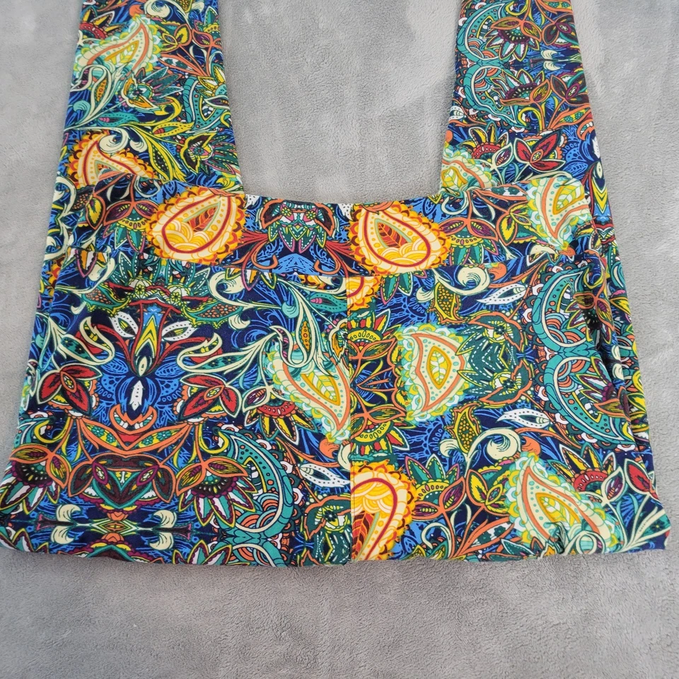 Lularoe Mujer Pantalones Altos Curvilíneos 2 Estándar 18-26 Plus Leggings Paisley Ropa Activa Foto 3 de 4