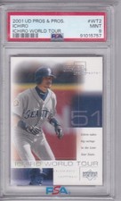 PSA 9 2001 UD Pros & Prospects Ichiro World Tour PSA 9 Mint